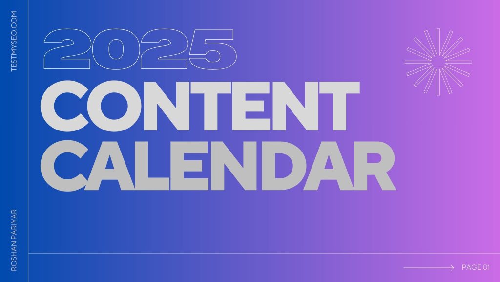 Content Calender
